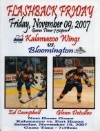 Kalamazoo Wings 2007-08 roster and scoring statistics at hockeydb.com