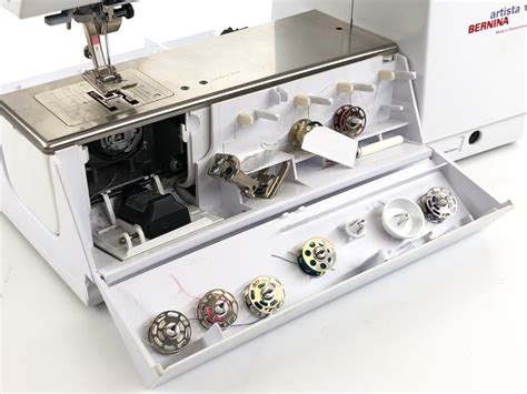 Lot - Bernina Artista 180 Computerized Sewing Machine