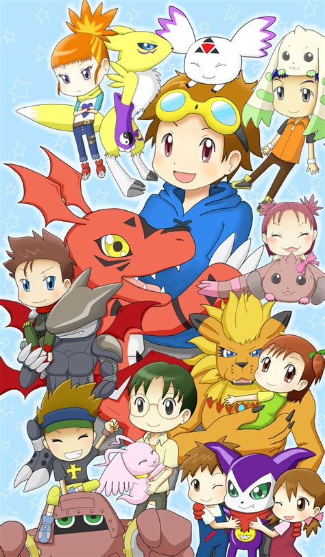 Image - Digimon Tamers All Characters (#1716572) - HD Wallpaper ...