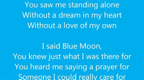 Man City Blue Moon Full song and lyrics - YouTube