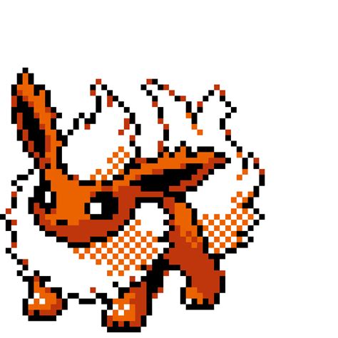 Pixilart - Flareon Pixelart by Graciano