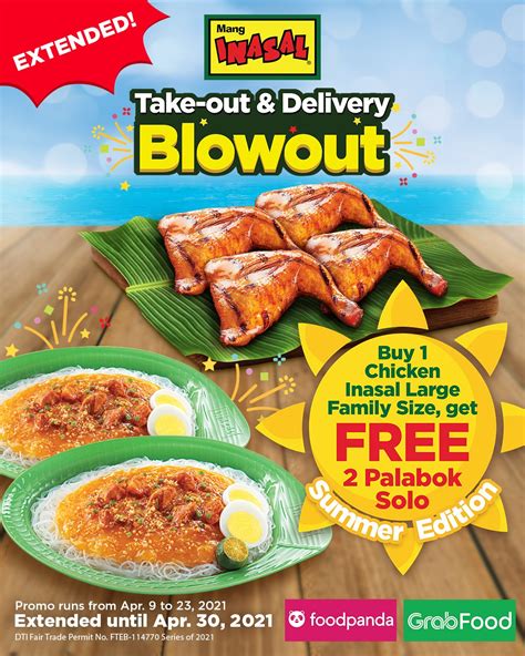 Mang Inasal – Take-out & Delivery Blowout Summer Edition | Manila On Sale