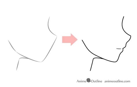 Drawing anime mouth side view | Anime drawings, Manga drawing tutorials ...