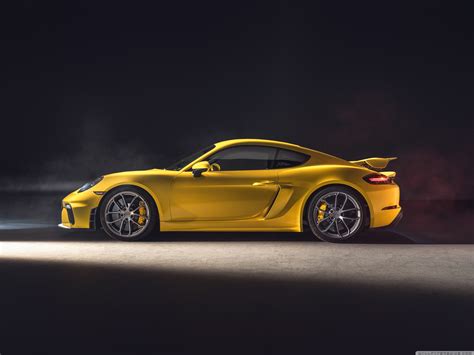 🔥 [40+] 2019 Yellow Porsche 718 Cayman GT4 Sports Car Wallpapers ...