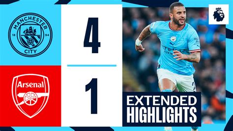 Arsenal V Man City Extended Highlights