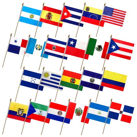 Latin American Flags