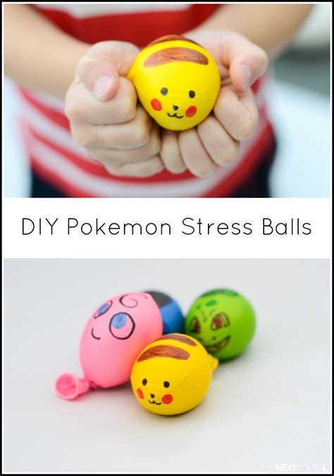 DIY Pokemon Stress Balls | And Next Comes L