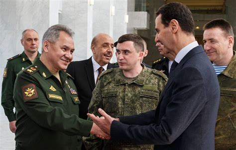 Sergey Shoygu: “Putin’s Student,” Who Dictates Messages to Assad - The ...