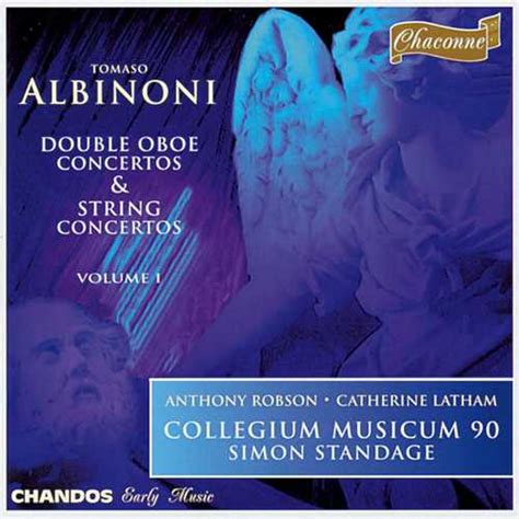 Standage: Albinoni - Double Oboe Concertos & String Concertos vol.1 ...