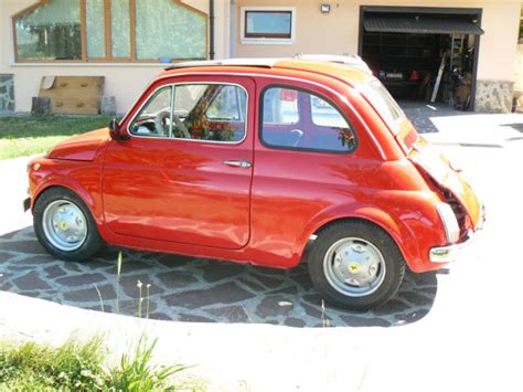 FIAT 500, RESTORED, RED FERRARI - Classic Fiat 500 1970 for sale