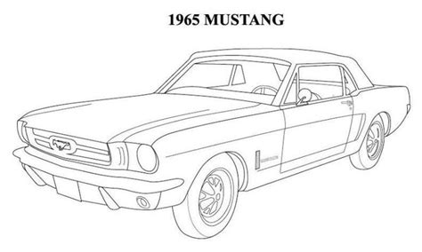 1965 mustang coloring pages | Cars coloring pages, 1965 mustang, Car ...