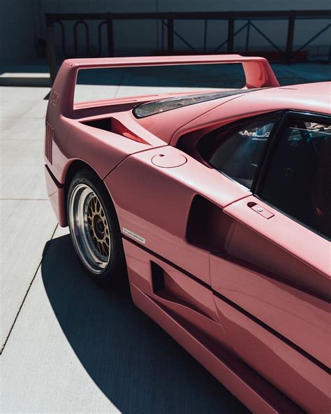 2022 SEMA-Bound Pink Ferrari F40 Is Real and It Packs a $30,000 ...