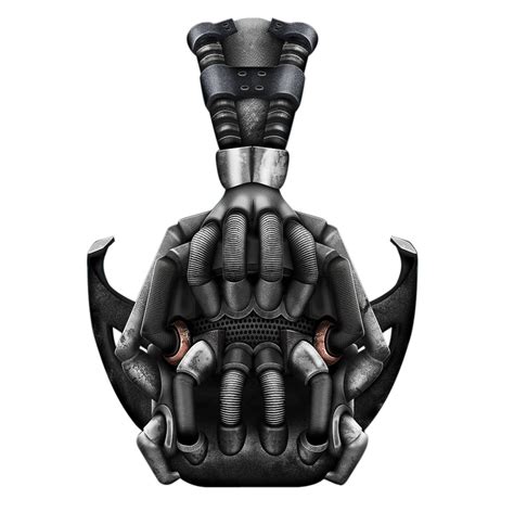 The Dark Knight Rises : Bane's Mask PNG by BillelBe on DeviantArt