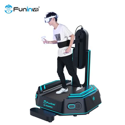 360 Degree VR Treadmill Simulator Virtual Reality Theme Park Equipment ...