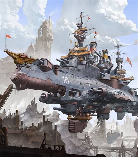 Space and Fantasy on Instagram: “Pirate Ship 🎨ARTSTATION Hastags - # ...