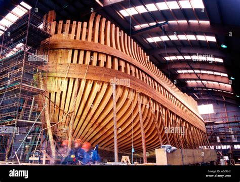 Wooden Boat Building Stock Photo: 8106321 - Alamy