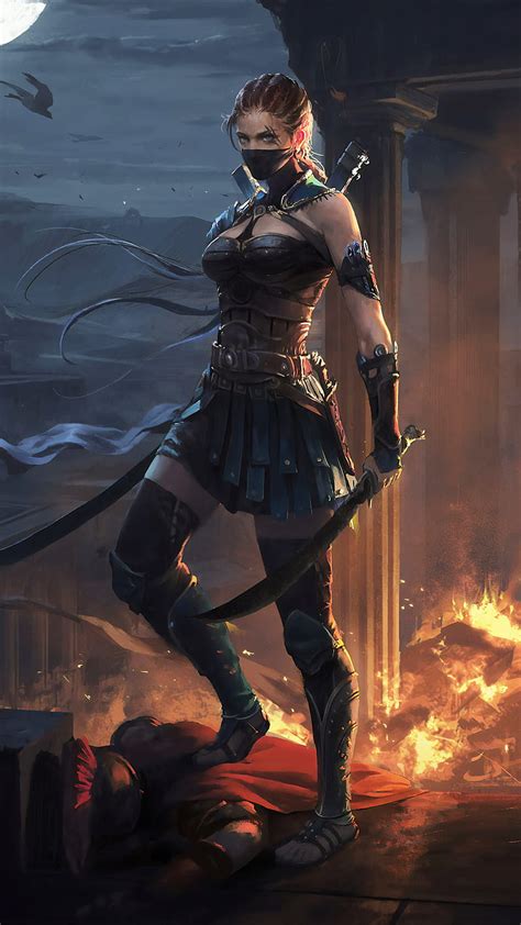 Female Warrior Art – Telegraph