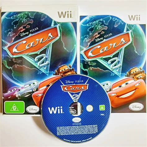 Mint Disc Nintendo Wii Disney Cars 2 Wii Wii U Comp. – Inc Manual ...