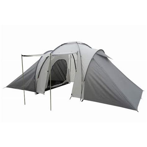 ProHT 4-Person 2-Room Tent in Grey 04005 - The Home Depot