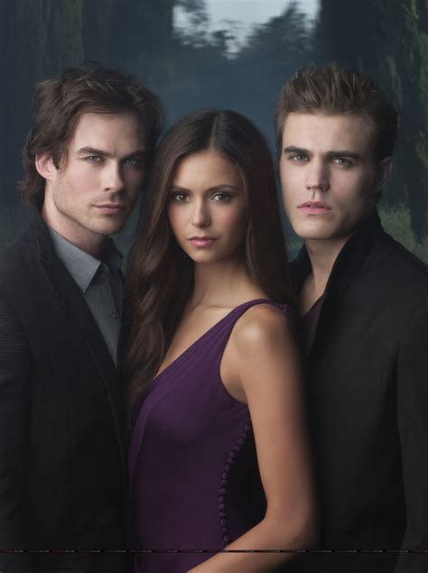 Damon/Elena/Stefan - The Vampire Diaries Photo (9812445) - Fanpop