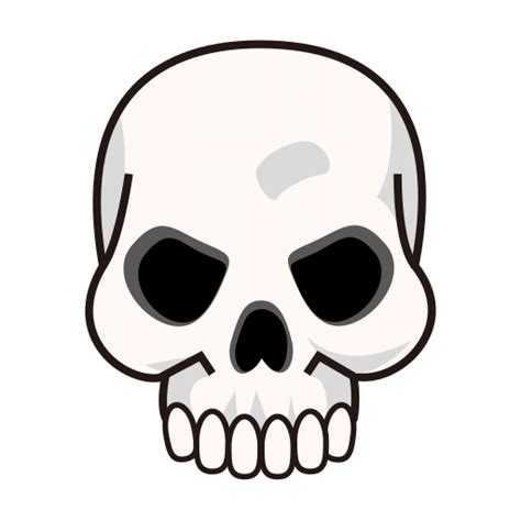 Skull Emoji for Facebook, Email & SMS | ID#: 75 | Emoji.co.uk