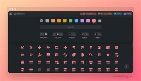 Notion Icons Aesthetic GIF: Transforming Your Workspace into a Visual ...