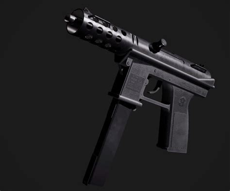 ArtStation - Game ready Tec 9 | Game Assets