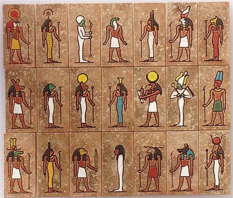 Mythology - Egyptian Gods and Goddesses | Visual.ly