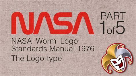 NASA 'Worm' Logo Standards 1976 ~ Part 1 of 5 ~ The Logotype - YouTube