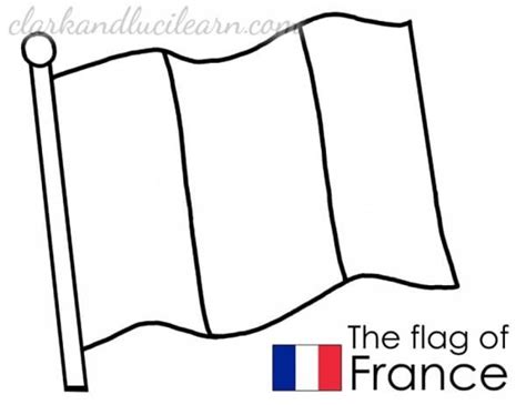 France Flag To Color 5745 | like it | France flag, Flag, Coloring sheets