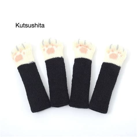 Protect Your Floor With These Cute Cat Paw Socks For Tables And Chairs ...