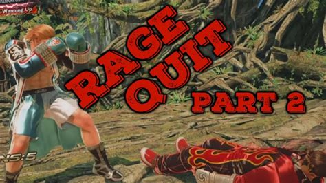 TEKKEN RAGE QUIT COMPILATION #2 - YouTube