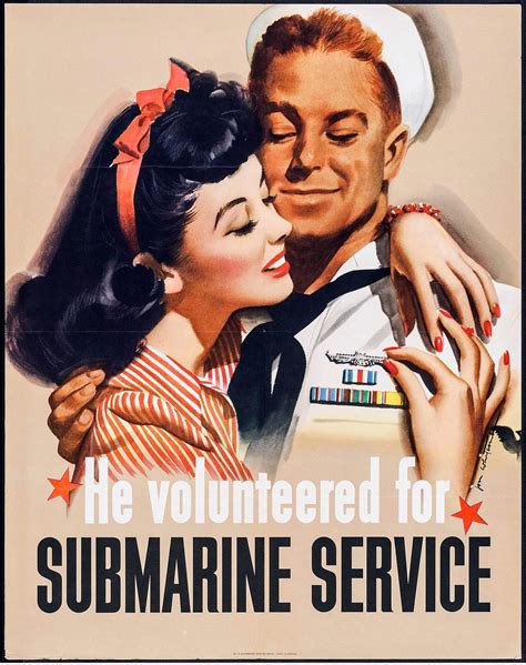 Jon Whitcomb, "He Volunteered for Submarine Service," recruitment ...