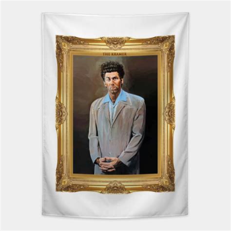 Kramer Painting - Seinfeld - Tapestry | TeePublic