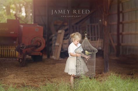 "Little Farm Girl"....... Jamey Reed Photography | Birdcage | Farm ...