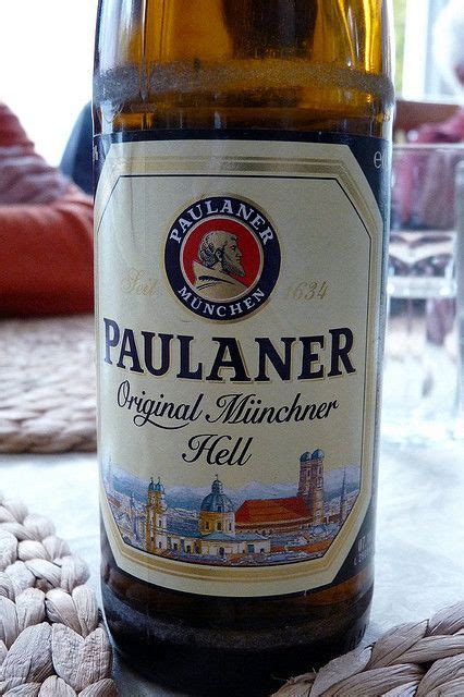 Paulaner beer, Germany by daniel_rh, via Flickr Cerveza Paulaner, Malt ...