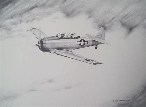 Tracks on the Clouds~James Frederick’s Famous Airplane Drawings » Art ...