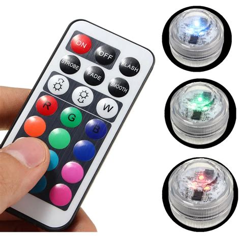 2pcs 21 Keys Infrared Remote Control for 1.5V RGB LED Light Bulb ...