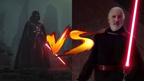 Darth Vader vs. Count Dooku: Which Sith Would Win a Fight?