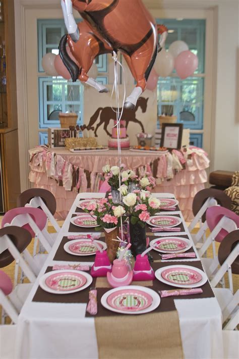 Friday's Featured Party: Nora's Cute Cowgirl 2nd Birthday Party | Horse ...