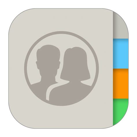 Ios Contacts Icon #18403 - Free Icons Library