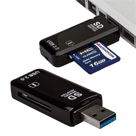 NEW USB 3.0 High Speed Single Slot SD SDHC SDXC Multi Memory Card ...