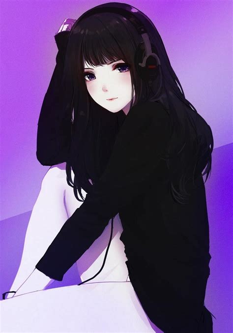 Cute Anime Hoodie Girl Wallpapers - Wallpaper Cave