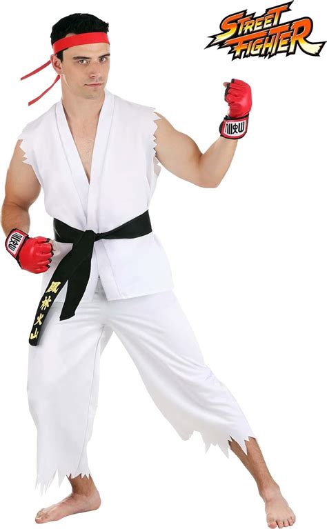 Street Fighter Ryu Costume for Adults - Funtober