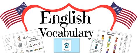 English Vocabulary Resources