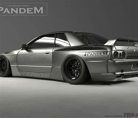 Pandem Full Widebody Aero Kit without Wing for 1989-92 Nissan Skyline ...