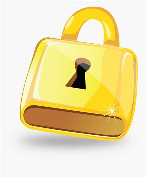 Transparent Gold Lock Clipart , Free Transparent Clipart - ClipartKey