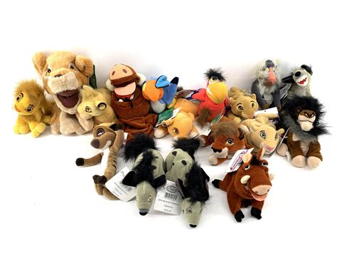 Lot - Lot of 16 Disney The Lion King Plush