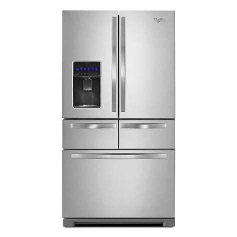 Shop Whirlpool 25.8-cu ft French Door Refrigerator with Dual Ice Maker ...