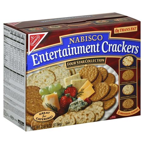 4 PACKS : Nabisco Entertainment Crackers, 40 Ounce - Walmart.com ...